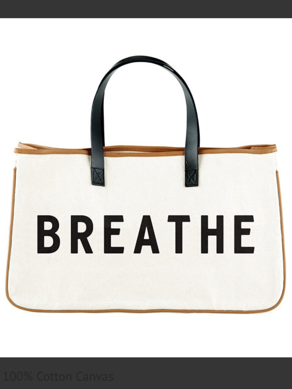 Breathe Canvas Tote Bag