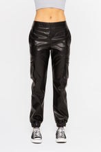 Load image into Gallery viewer, Vegan Leather Joggers
