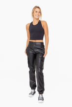 Load image into Gallery viewer, Vegan Leather Joggers
